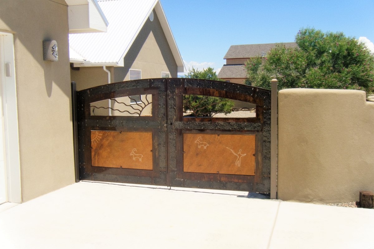 Walking Gates Albuquerque Custom Gates By Jose Varela